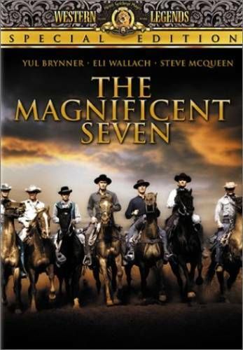 The Magnificent Seven (1960) Yul Brynner (DVD)