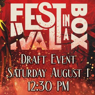 Festival In a Box Las Vegas 2026 Draft Entry - August 1 @12:30