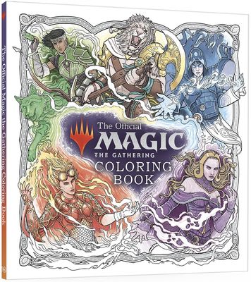 The Official Magic the Gathering Coloring Book