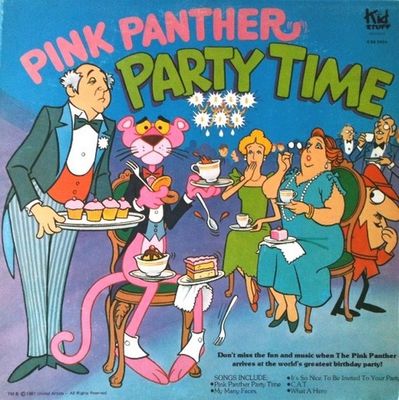 John Braden – Pink Panther Party Time (VG+, 1981, LP, Open Shrink, Kid Stuff Records – K SS 5004)