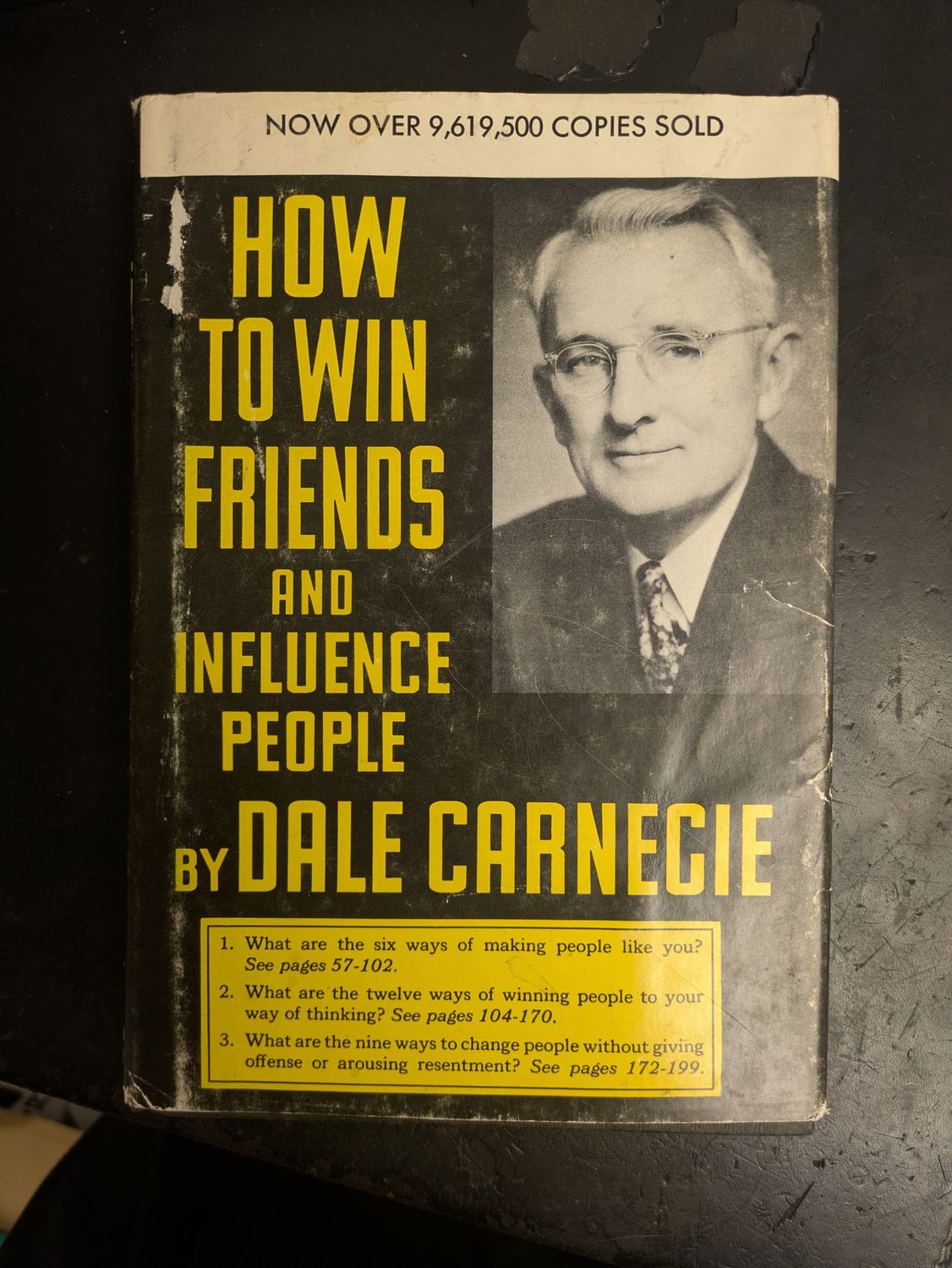 Carnegie, Dale(158.SA)  How to Win Friends and Influence People (1964 HC 114th print-WITH SLEEVE)