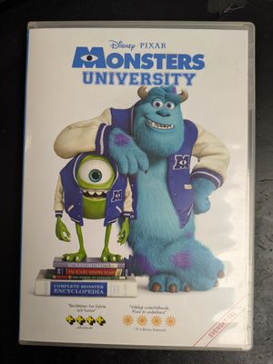 Monsters University- Swedish, Finnish, English (2013 DVD)