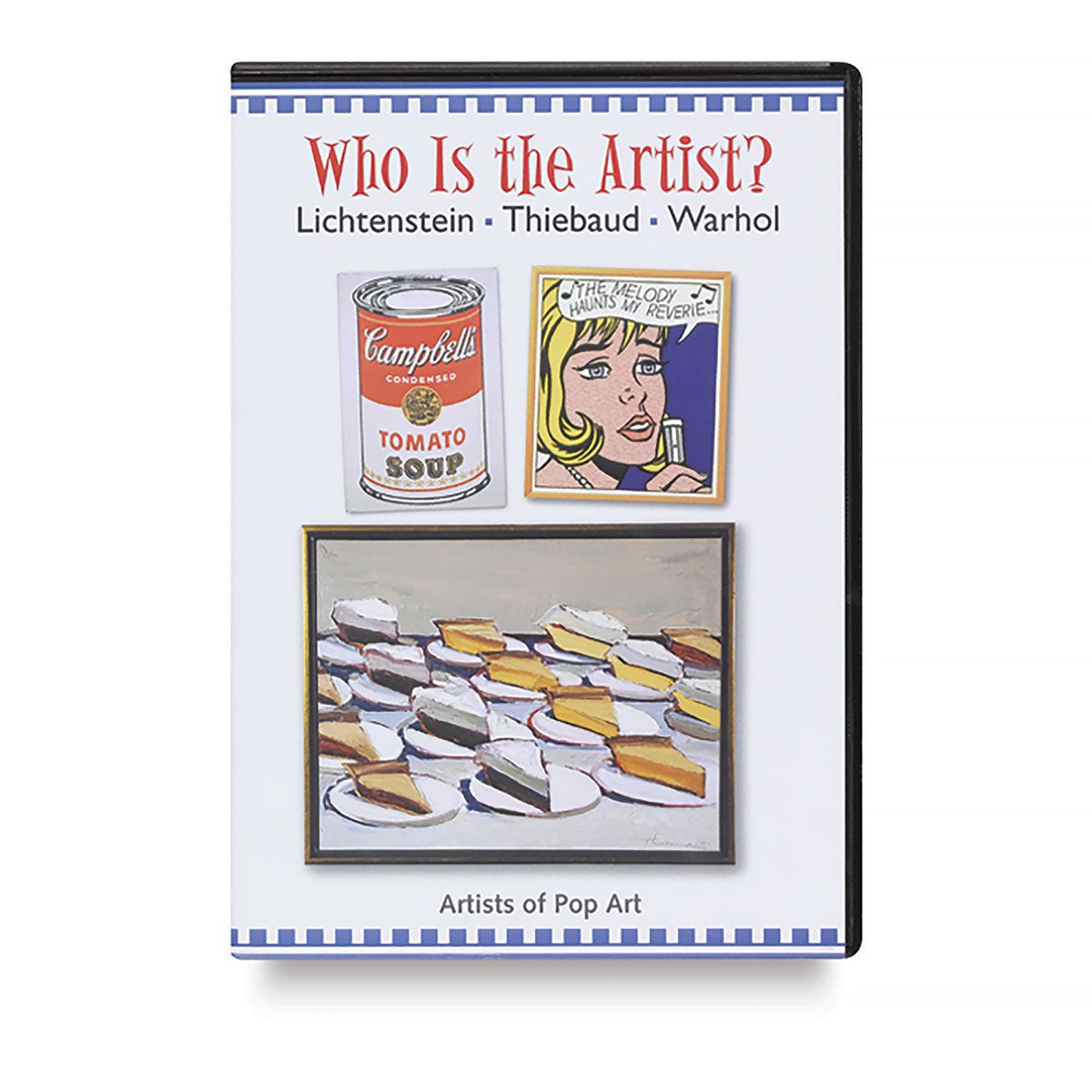 Who Is the Artist? Lichtenstein - Thiebaud - Warhol,  Artist's of Pop Art (2004 INS DVD)