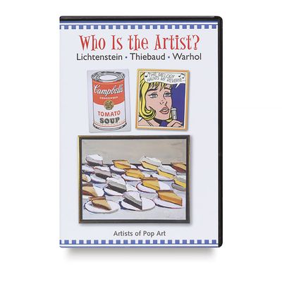 Who Is the Artist? Lichtenstein - Thiebaud - Warhol,  Artist's of Pop Art (2004 INS DVD)