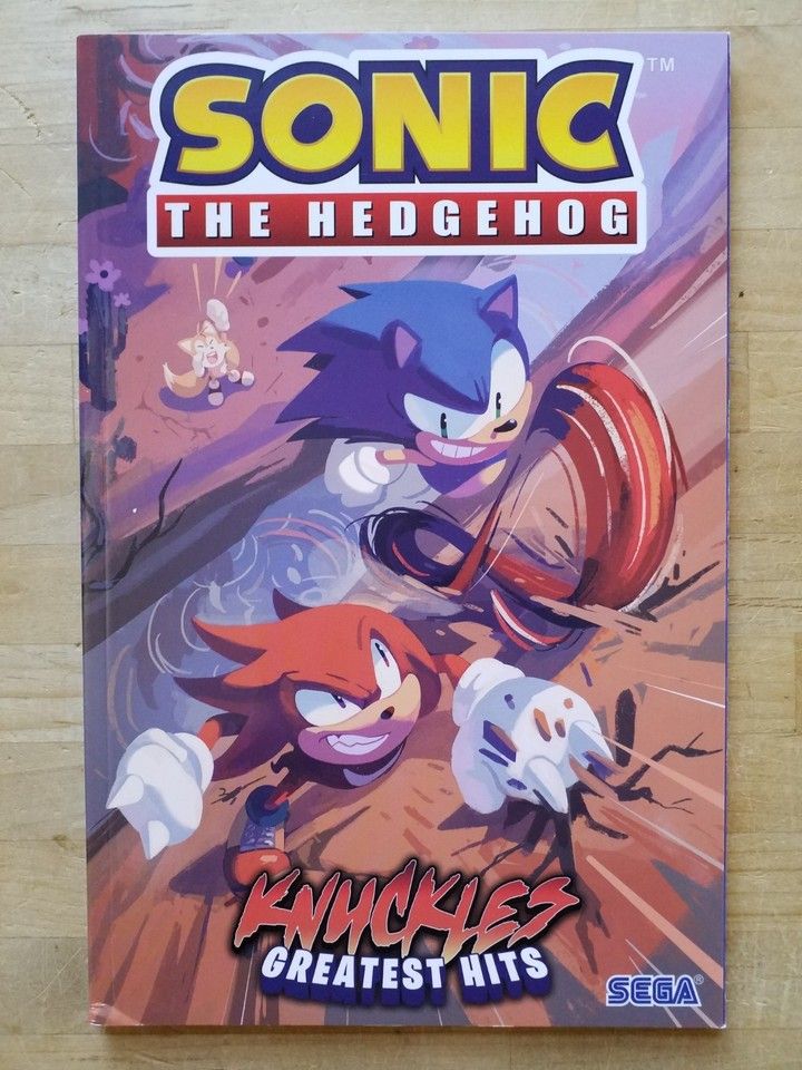 Sonic the Hedgehog Knuckles Greatest Hits (2024, Scholastic Edition)