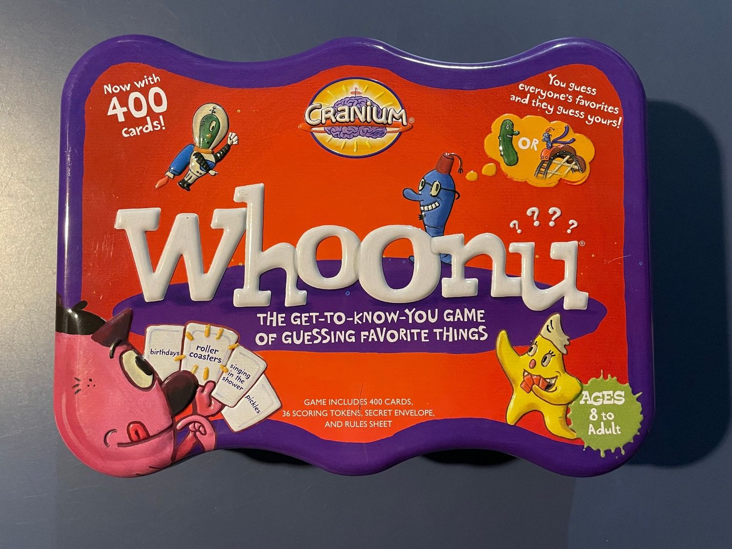 Cranium Whoonu Game (2008 Tin Edition)