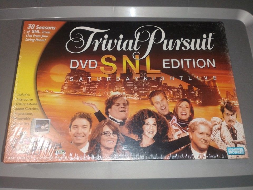 Trivial Pursuit SNL DVD Edition 2004 (Pre-owned, Guaranteed Complete)