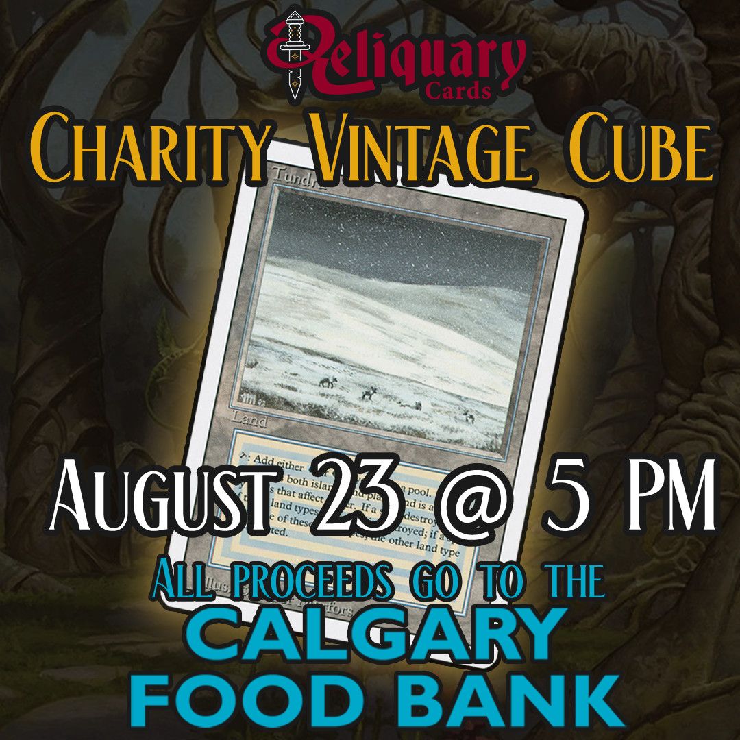 Charity Vintage Cube Qualifier - August 23 @ 5 PM