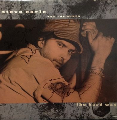 Steve Earle And The Dukes – The Hard Way (VG, 1990, LP, MCA Records – MCA-6430)