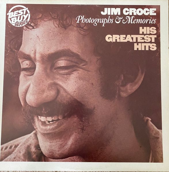 Jim Croce – Photographs And Memories His Greatest Hits (VG, 1985, LP, Best Buy Series, 21 Records – M21 90467)