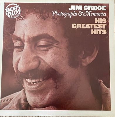 Jim Croce – Photographs And Memories His Greatest Hits (VG, 1985, LP, Best Buy Series, 21 Records – M21 90467)