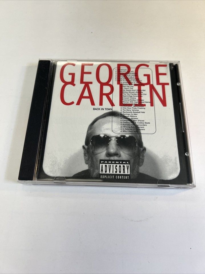 George Carlin – Back In Town (1996 Comedy CD)