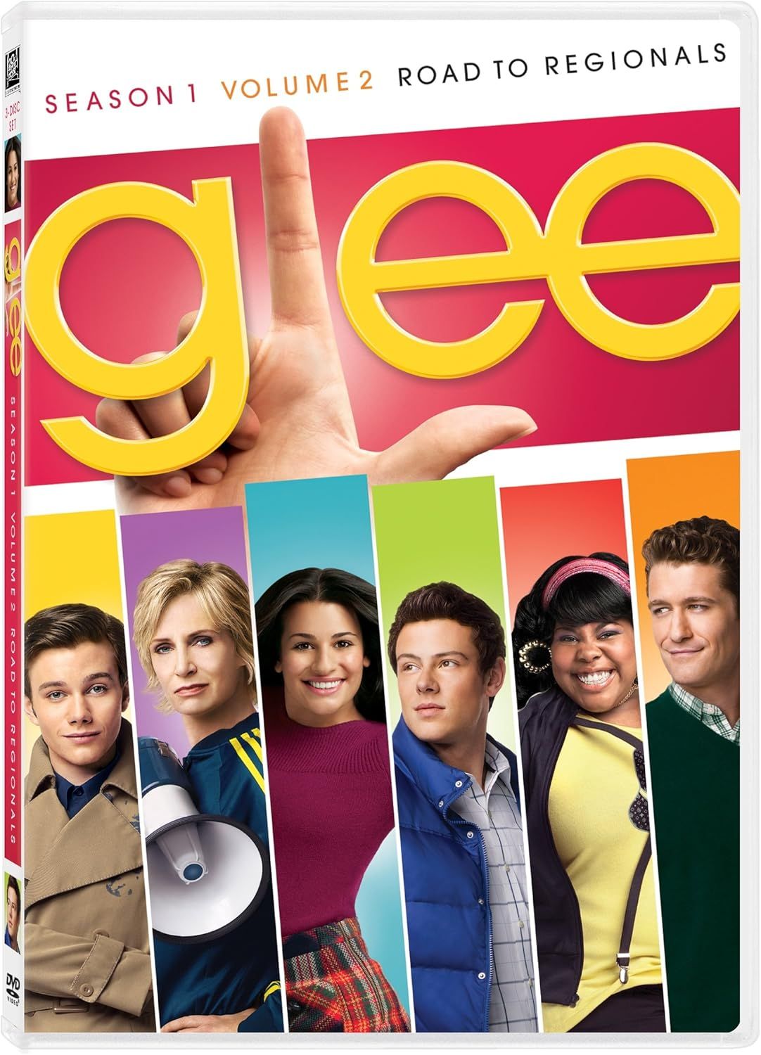 Glee: Season 1, Volume 2 - Road to Regionals (3x DVD)