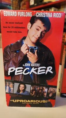 Pecker (1998) Christina Ricci, Edward Furlong (COM VHS)