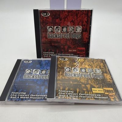 Backstreet Boys – For The Fans (CDs 1, 2 &amp; 3)  (2000, 3x CD)