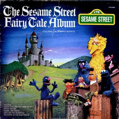 Sesame Street – The Sesame Street Fairy Tale Album (G+, 1977, LP, Sesame Street Records – CTW 22081)