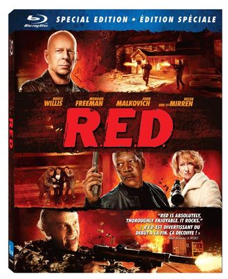 RED (2010) (Blu-ray, Special Edition) Bruce Willis