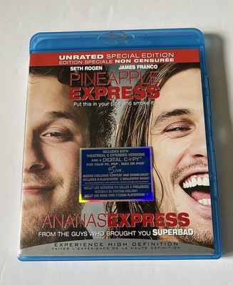 Pineapple Express (2008)Unrated Special Edition, Seth Rogen, James Franco (2x Blu-ray/DVD)