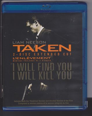 Taken (2008) Liam Neeson (ACT, 2x Blu-Ray/DVD, Extended Cut)