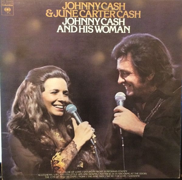 Johnny Cash &amp; June Carter Cash – Johnny Cash And His Woman (VG, 1973, LP,Columbia – KC 32443)