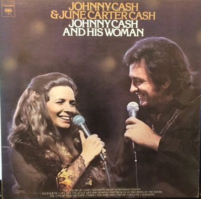 Johnny Cash &amp; June Carter Cash – Johnny Cash And His Woman (VG, 1973, LP,Columbia – KC 32443)