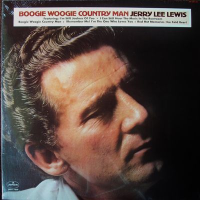 Jerry Lee Lewis – Boogie Woogie Country Man (VG, 1975, LP, Mercury – SRM-1-1030)