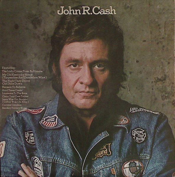 Johnny Cash – John R. Cash (VG, 1975, LP, Open Shrink, Columbia – KC 33370)
