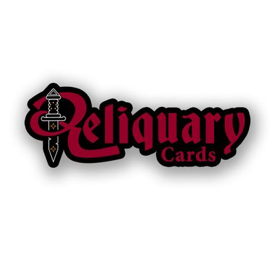 Reliquary Cards Sticker - Logo 3"