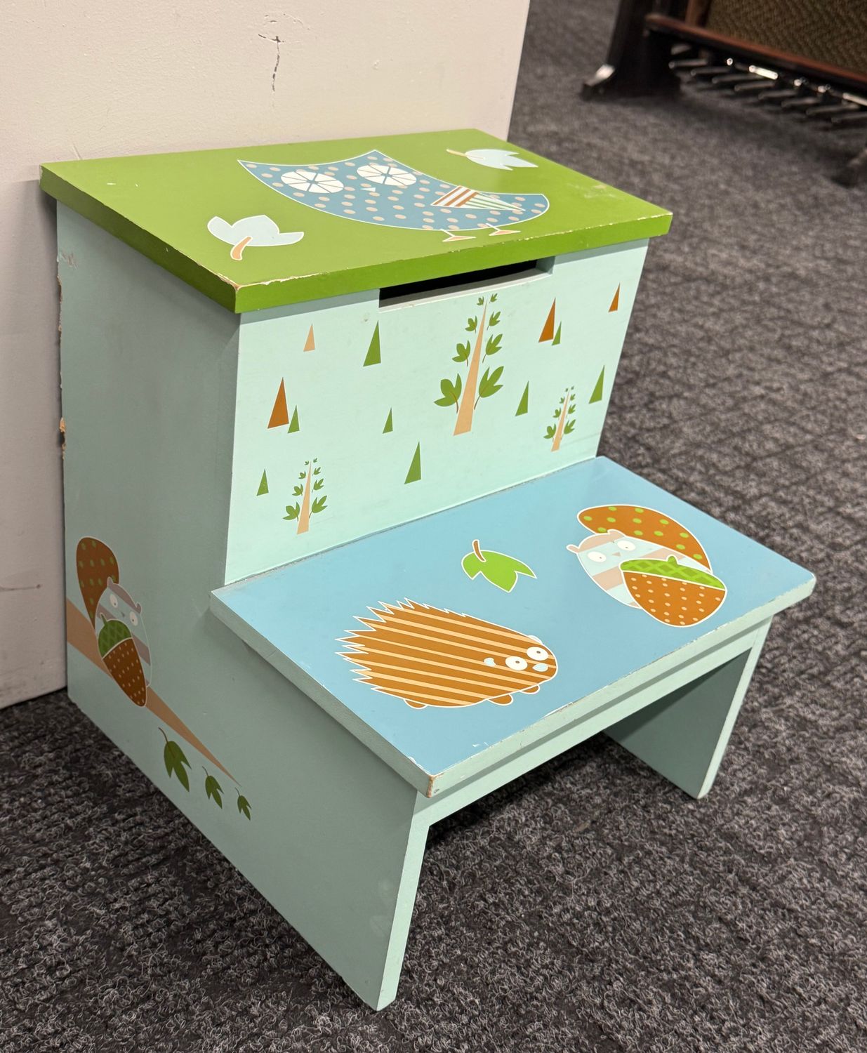 Wooden Child Step-up Storage Box (PT Kids)