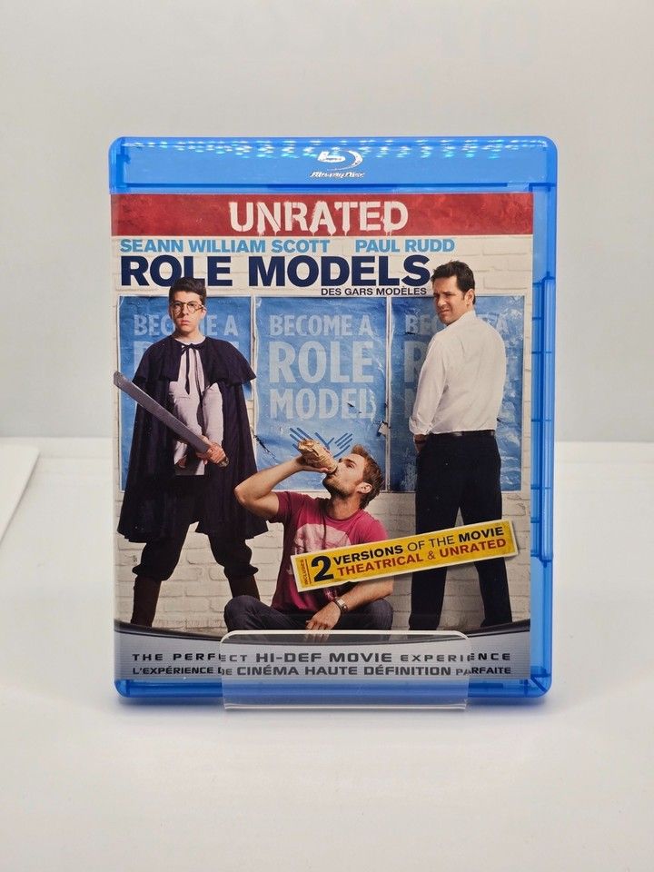 Role Models (2008) Paul Rudd, UNRATED (COM, BLU DVD)