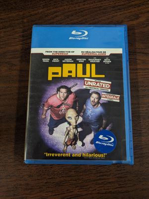 Paul (2011) Seth Rogen, UNRATED &amp; Theatrical (SCF, BLU DVD)