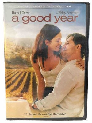 A Good Year (2006) Russell Crowe, Factory Sealed Widescreen (ROM DVD)