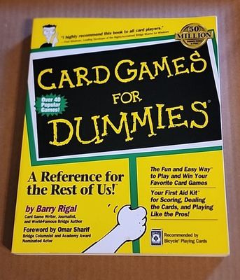 Rigal, Barry (795) Card Games for Dummies (Softcover)
