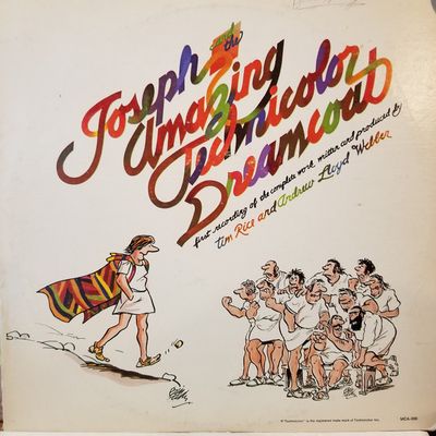 Andrew Lloyd Webber – Joseph And The Amazing Technicolor Dreamcoat (VG, 1974, LP, MCA Records – MCA-399)