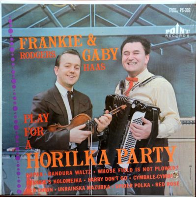 Frankie Rodgers &amp; Gaby Haas – Play For A Horilka Party (G+, 1967, LP, Point Records – PS-302)