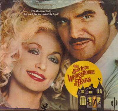 Dolly Parton – The Best Little Whorehouse In Texas Original Motion Picture Soundtrack (VG, 1982, LP, MCA Records – MCA-6112)