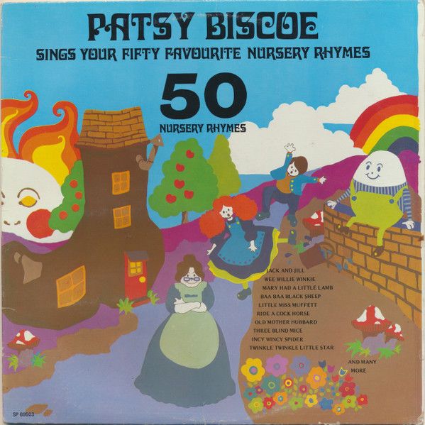 Patsy Biscoe – Sings Your Fifty Favourite Nursery Rhymes (VG, 1983, LP, A&amp;M Records – SP 69503)