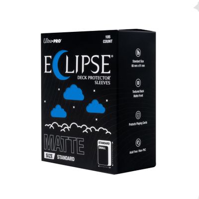 Ultra-Pro Eclipse Sleeves (105) Matte Pacific Blue