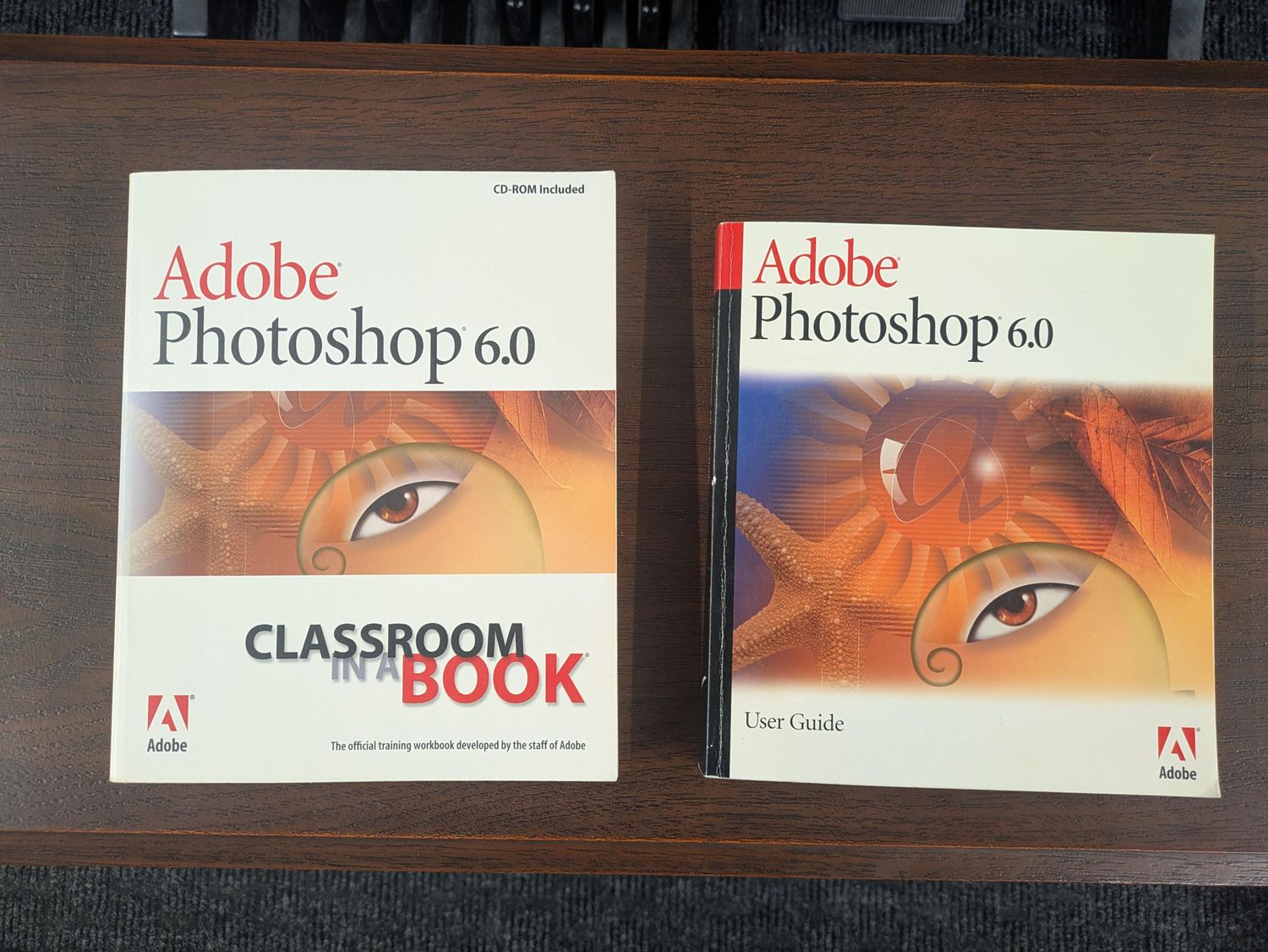 Adobe (770) Adobe Photoshop 6.0  - User Guide + Classroom in a Book (Softcover, 2 book set + CD)