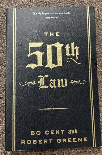 50 Cent &amp; Greene, Robert (780 Bio) The 50th Law: Overcoming Adversity Through Fearlessness (Imitation Leather)