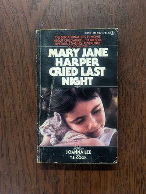 Lee, Joanna &amp; Cook, T. S. (FILM) Mary Jane Harper Cried Last Night (PB) First Edition USed
