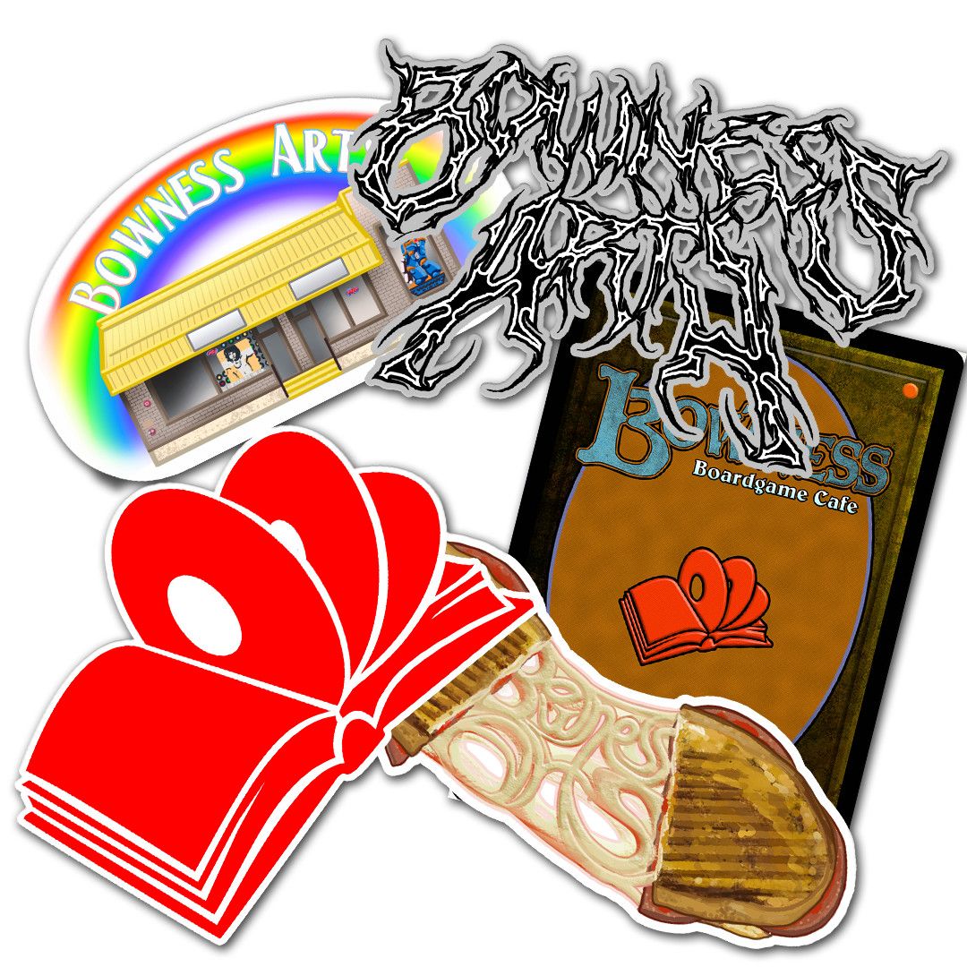 Bowness Arts Sticker Collection 5-Pack