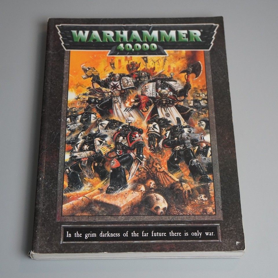 Games Workshop (793) Warhammer 40,000 Rulebook, 3rd Edition (1998, Softcover)