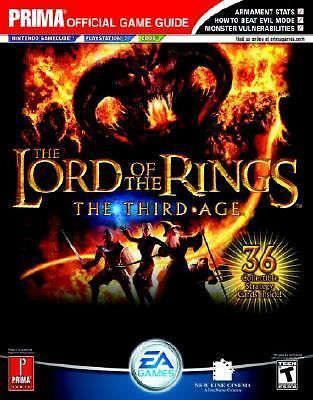 PRIMA Official Game Guide (794.8) The Lord of the Rings: The Third Age (2004, Softcover)