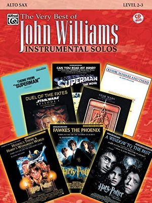 Alto Sax Level 2-3 The Very Best Of John Williams Instrumental Solos (Sheet Music, No CD)