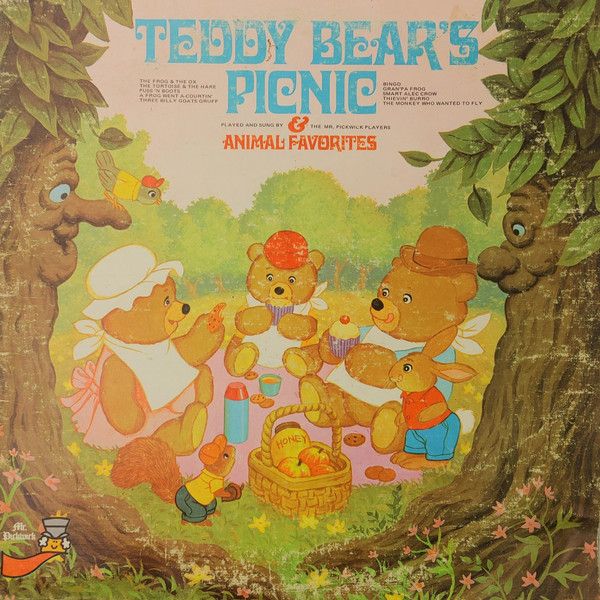 Mr. Pickwick Players – Teddy Bear's Picnic &amp; Other Animal Favorties (G+, LP, Mr. Pickwick – SPC-5112)