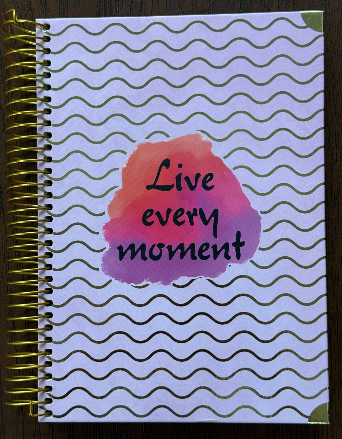 Live Every Moment (Spiral Notebook)