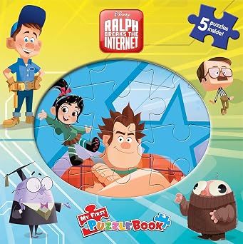 My First Puzzle Book - Disney Wreck-It-Ralph Breaks the Internet (5 Puzzles)