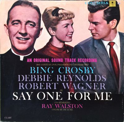 Bing Crosby / Debbie Reynolds - Say One For Me Original Soundtrack Recording (VG, 1959, LP, Mono, Columbia CL 8147)