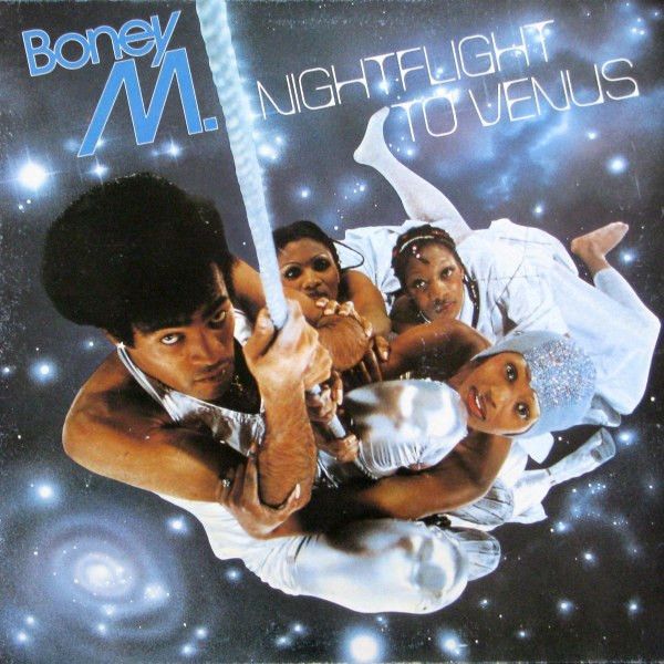 Boney M. – Nightflight To Venus (G+, 1978, LP, Atlantic – KSD 50498)